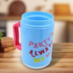 Insulated Mug with Lid Handle Flexible Straw with Cap (709 ML) - Full Detail by Nari Haat, Indian ethnic wear, women ...