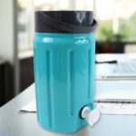 Insulated Water Jug with Tap Leakproof, Travel Cooler (2.5 Ltr) - Fabric Detail by Nari Haat, Indian ethnic wear, wom...