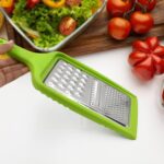 Stainless Steel Cheese Grater 3in1 Multifunctional (1 Pc / Mix Color) - Back View by Nari Haat, Indian ethnic wear, w...