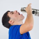 Vacuum Insulated Stainless Steel Bottle Stainless Steel (1000 ml / 1 Pc) - Neckline Detail by Nari Haat, Indian ethni...