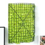 Plastic Wall Artificial Flowers Plant Base (60×40 CM / 1 Pc) - Closeup Embroidery by Nari Haat, Indian ethnic wear, ...