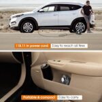 Tire Inflator Portable Air Compressor 12V Small Air Pump for Car Tires Bicycle Bike - Sleeve Design by Nari Haat, Ind...