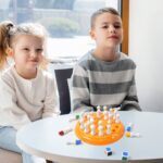 Plastic Brain Teaser Memory Chess Game (1 Set) - Back View by Nari Haat, Indian ethnic wear, women clothing, designer...