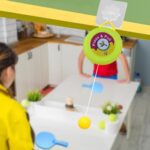 Portable Indoor Hanging Table Tennis with Three Ball, Table Tennis Self Training Set - Fabric Detail by Nari Haat, In...