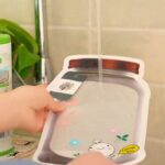 Plastic Transparent Jar Shaped Pouch With Zipper (3 Pcs Set) - Closeup Embroidery by Nari Haat, Indian ethnic wear, w...