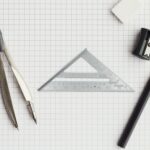 Double-Sided 45° Triangle Ruler – 7-Inch Aluminum Alloy Rafter Square for Home Use - Sleeve Design by Nari Haat, I...