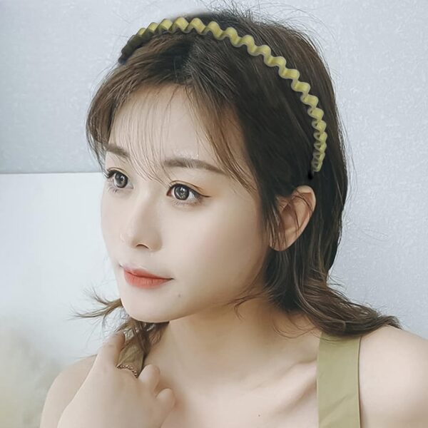 Plastic Simple Headbands Comb Headbands Hairbands (1 Pc) - Front View by Nari Haat, Indian ethnic wear, women clothin...