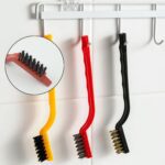 Mini Wire Brush Set - Brass, Nylon, Steel for Cleaning & Rust Removal (3 Pcs Set) - Full Detail by Nari Haat, Indian ...
