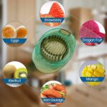 Stainless Steel, Egg Slicer & Knife (2 Pc Set) - Back View by Nari Haat, Indian ethnic wear, women clothing, designer...