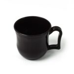 Premium Plastic Coffee / Tea Cups / Mug with Handle(1 Pc / Loose / Black) - Back View by Nari Haat, Indian ethnic wea...