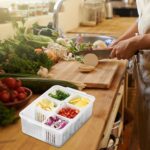 Fridge Storage Box – Freezer & Kitchen Organizer for Vegetables & Food (1 Pc) - Full Detail by Nari Haat, Indian et...