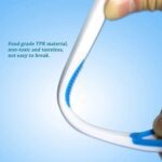 Tongue Cleaner Oral Tongue Cleaner Brush Scraper (1 Pc) - Back View by Nari Haat, Indian ethnic wear, women clothing,...