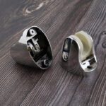 ADJUSTABLE HAND SHOWER HOLDER FIXING SCREWS ADJUSTABLE BRACKET FOR BATHROOM (Loose) - Sleeve Design by Nari Haat, Ind...