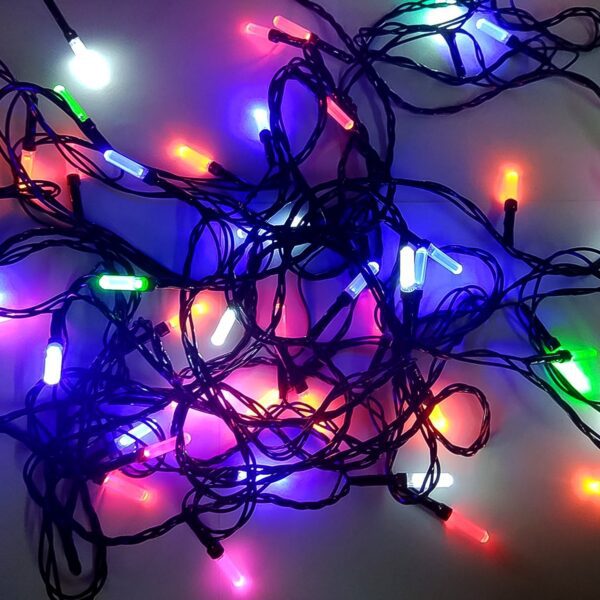 Multi-Color Festival LED String Light – Indoor & Outdoor Decor (3Mtr) - Front View by Nari Haat, Indian ethnic wear...