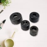 32 / 38 / 44 / 54 mm Hole Saw Cutter with Mandrel 32-54 mm (5 Pcs Set) - Back View by Nari Haat, Indian ethnic wear, ...