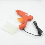 Professional 60 Watt Hot Melt Glue Gun with 5 Glue Sticks & On/Off Switch - Sleeve Design by Nari Haat, Indian ethnic...