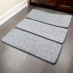 Microfiber Flat Mop Refill Pad For Dry and Wet Cleaning of All Smooth (3 Pc Set) - Front View by Nari Haat, Indian et...
