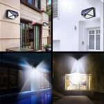 Outdoor Solar Lamp 100 LED Solar Light PIR Motion Sensor Wall Light ( 1 Pc) - Sleeve Design by Nari Haat, Indian ethn...
