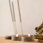 Decorative Color Candle Light  for Gifts Birthday Anniversary Diwali 50 Pc Set - Closeup Embroidery by Nari Haat, Ind...