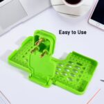 Multi-Purpose Wall Holder – Charging Stand for Mobile, Fits in Socket (1 Pc) - Neckline Detail by Nari Haat, Indian...