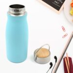 Stainless Steel Water Bottle for Gym & Office (360ml, Leak-Proof) - Neckline Detail by Nari Haat, Indian ethnic wear,...