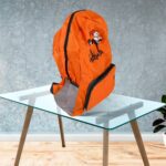 Lightweight Water-Resistant Hiking Backpack for Travel & Camping (Unisex) - Back View by Nari Haat, Indian ethnic wea...