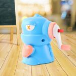 Sharpener for Pencil with Removable Tray Hardiness Steel Cutter, Kids Teddy Shaped Pencil Sharpener Machine, Birthday...