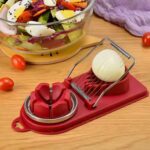 2 In 1 Egg Slicer, Egg Cutter For Hard Boiled Eggs (1 Pc) - Closeup Embroidery by Nari Haat, Indian ethnic wear, wome...