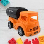 Tanker Truck Toys for Kids Trucks For Boys Girls, & Kids (1 Pc / Mix Color) - Back View by Nari Haat, Indian ethnic w...
