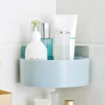 Plastic Multipurpose Kitchen Bathroom Shelf Wall Holder Storage Rack (Loose Pack) - Front View by Nari Haat, Indian e...