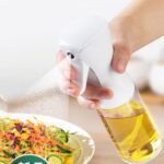 Glass Oil Spray Bottle - Versatile Kitchen Gadgets (250 ML Approx / With White Box) - Back View by Nari Haat, Indian ...