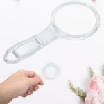 Handheld Plastic Magnifying Glasses (1 Pc / 55 MM) - Sleeve Design by Nari Haat, Indian ethnic wear, women clothing, ...