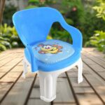 Plastic Multipurpose Strong and Durable Baby Chair with Cushion Base (1 Pc) - Closeup Embroidery by Nari Haat, Indian...