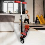 Kids 3-Wheel Leg Push Scooter with Adjustable Height (4–8 Years) - Back View by Nari Haat, Indian ethnic wear, wome...