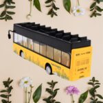 Die-cast Alloy London Long Bus Double Decker Sightseeing Bus - Back View by Nari Haat, Indian ethnic wear, women clot...