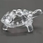 Crystal Glass Turtle-Tortoise for Feng Shui and Vastu - Neckline Detail by Nari Haat, Indian ethnic wear, women cloth...