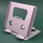 Tablet Stand Metal Alloy Adjustable Bracket, Ergonomic Foldable Metal Tablet Holder - Back View by Nari Haat, Indian ...