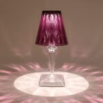 Crystal Diamond LED Table Lamp with 16 Colors – Bedroom Decor - Front View by Nari Haat, Indian ethnic wear, women ...
