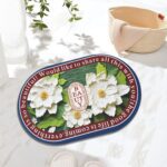 3D Visual Anti-Slip Absorbent Soft Shower Drying Bathroom Mat Mix Design 1 Pc - Sleeve Design by Nari Haat, Indian et...