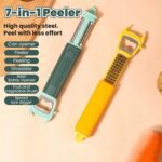 Multifunctional, Vegetable Fruit Peelers Slicer Can Opener 7 In 1 Kitchen Peeler For Veggie Fruit Potato Carrot Durab...