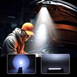 3 Modes Outdoor Indoor Hanging Solar Light  Small 18LED & 1 Big LED - Front View by Nari Haat, Indian ethnic wear, wo...