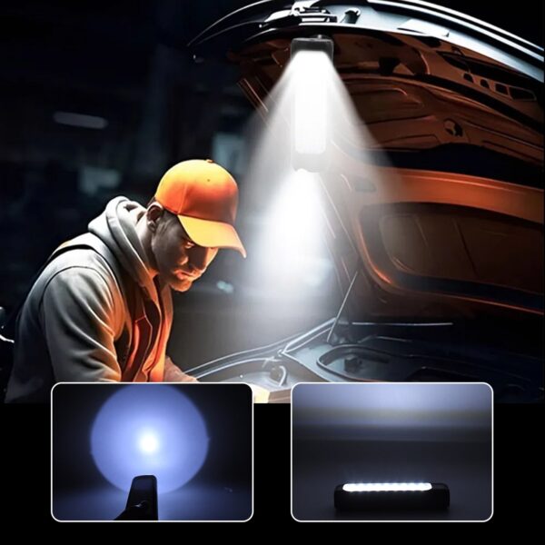 3 Modes Outdoor Indoor Hanging Solar Light  Small 18LED & 1 Big LED - Front View by Nari Haat, Indian ethnic wear, wo...