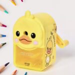 Plastic Cutest Duck Pencil Sharpener (1 Pc) - Neckline Detail by Nari Haat, Indian ethnic wear, women clothing, desig...