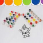 Acrylic Paint by Numbers for Adults Beginner (2 Set) - Back View by Nari Haat, Indian ethnic wear, women clothing, de...