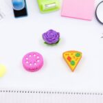 3D Mix Design Fancy & Stylish Colorful Erasers (1 Set) - Full Detail by Nari Haat, Indian ethnic wear, women clothing...