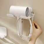 3 Compartment Wall Mount Hair Blower, Hair Dryers Holder (1 Pc) - Sleeve Design by Nari Haat, Indian ethnic wear, wom...