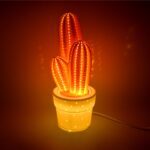 Ceramic Table Lamp Big Desk Lamp (1 Pc) - Full Detail by Nari Haat, Indian ethnic wear, women clothing, designer suit