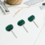 Abrasive Buffing Polishing Wheel Set (3 Pcs) - Neckline Detail by Nari Haat, Indian ethnic wear, women clothing, desi...