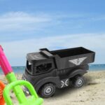 Friction Powered Dumper Toy Truck For Kids | With Opening Container Feature | Strong & Durable Plastic Material | Ind...