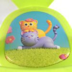 Baby Chair, with Tray Strong and Durable Plastic Chair for Kids - Closeup Embroidery by Nari Haat, Indian ethnic wear...